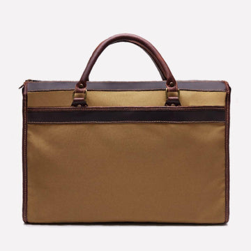 Women's Tennis Briefcase Bag, Sand Tan